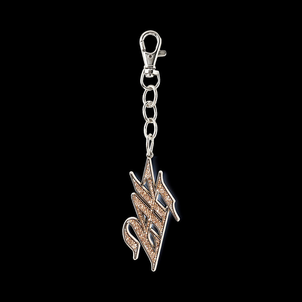 RHINESTONE KEY RING