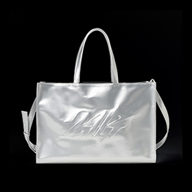 PATENT LEATHER SHOULDER HAND BAG 詳細画像