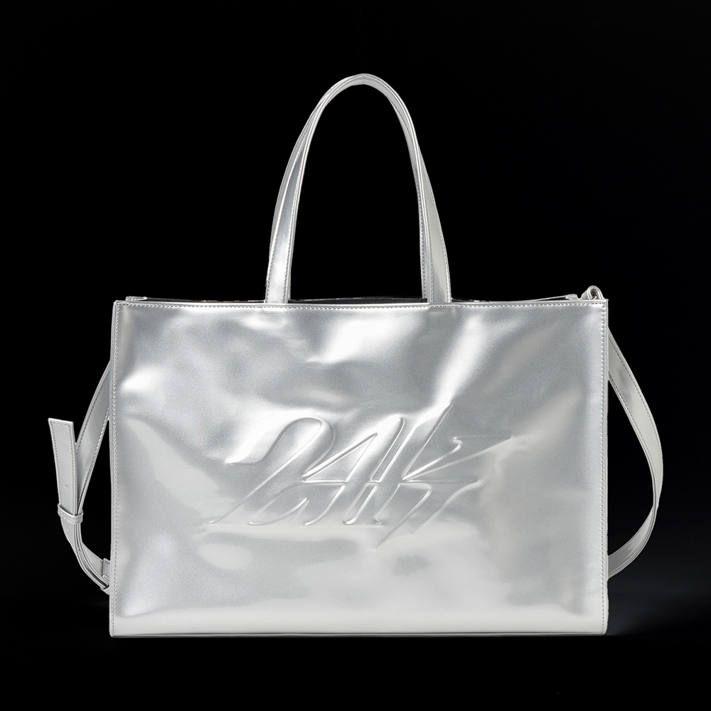 PATENT LEATHER SHOULDER HAND BAG
