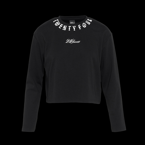 WMNS OVER PRINT NECK TEE LS 詳細画像