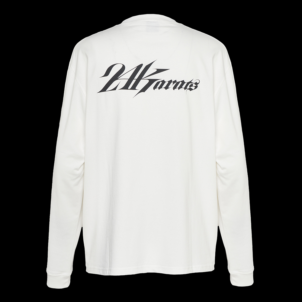 BACK PT LOGO TEE LS 詳細画像 Black 5