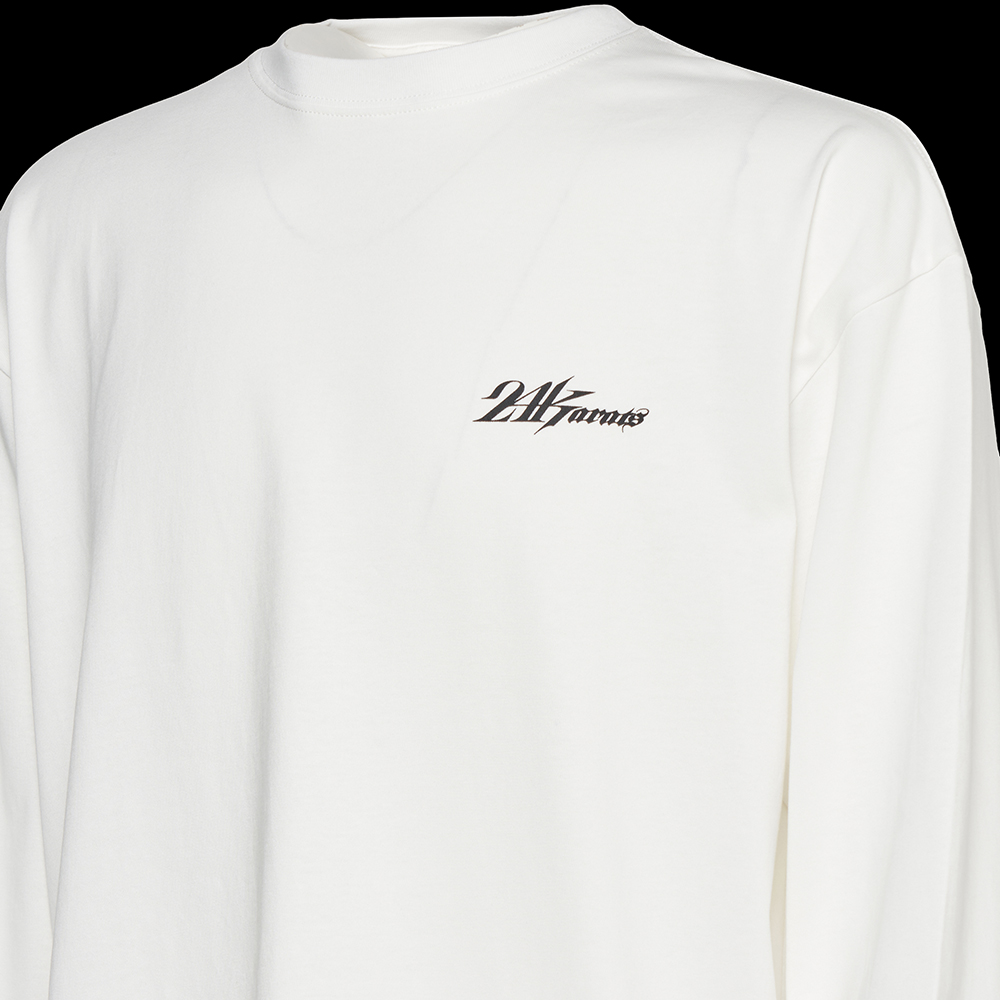 BACK PT LOGO TEE LS 詳細画像 Black 6