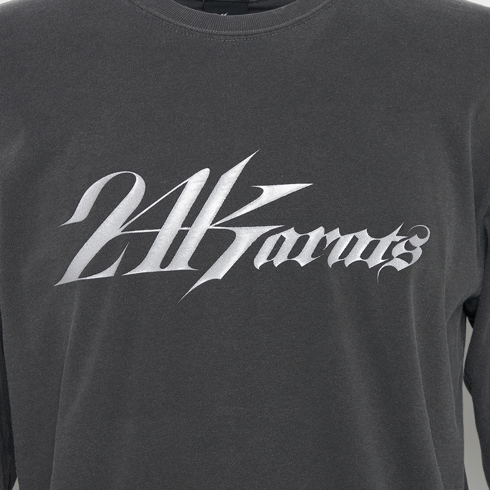 GROSSY PT TEE LS 詳細画像 C.Grey/White 10