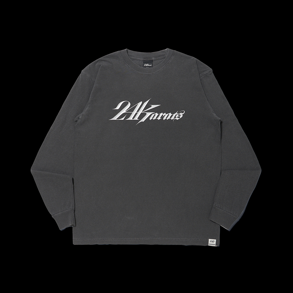 GROSSY PT TEE LS 詳細画像 C.Grey/White 9
