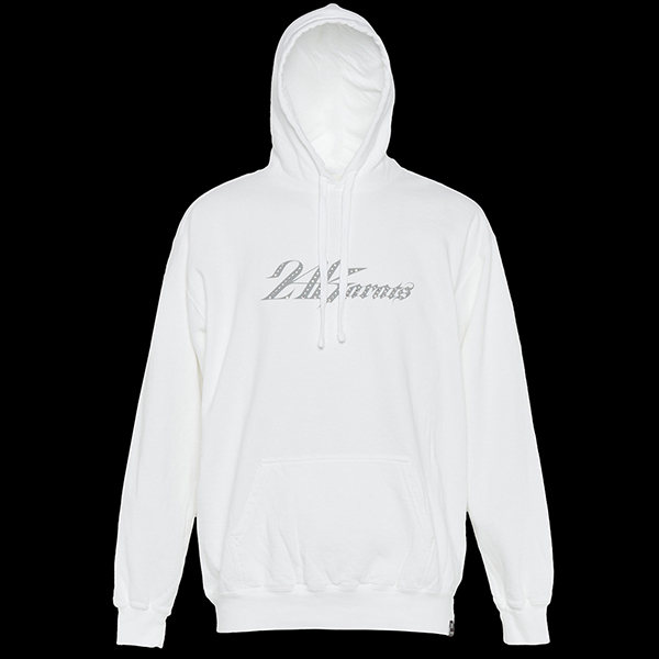 GARMENT DYE RHINESTONE HOODIE(OVERSIZE SILHOUETTE)				 				 詳細画像