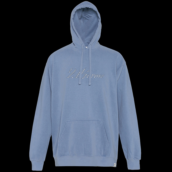 GARMENT DYE RHINESTONE HOODIE(OVERSIZE SILHOUETTE)				 				 詳細画像