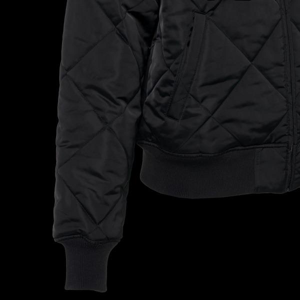 QUILTING BOMBER JACKET 詳細画像 Black 4