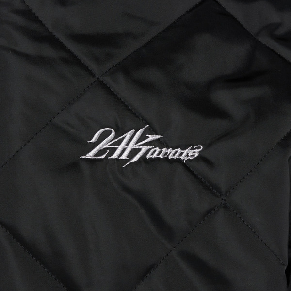 QUILTING BOMBER JACKET 詳細画像 Black 5