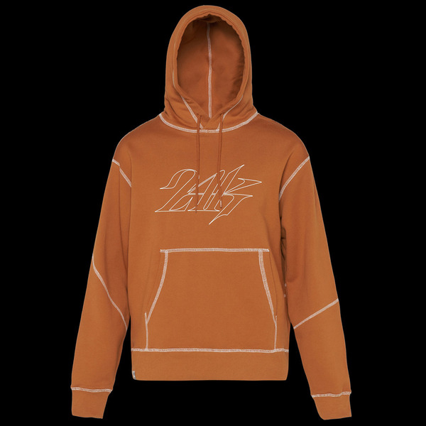 CONTRAST STITCH PULLOVER HOODIE 詳細画像