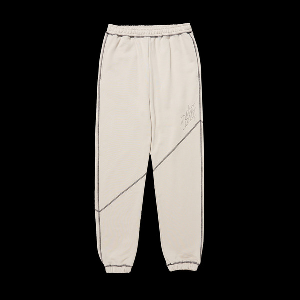 CONTRAST STITCH SWEAT PANTS 詳細画像 O.White 1