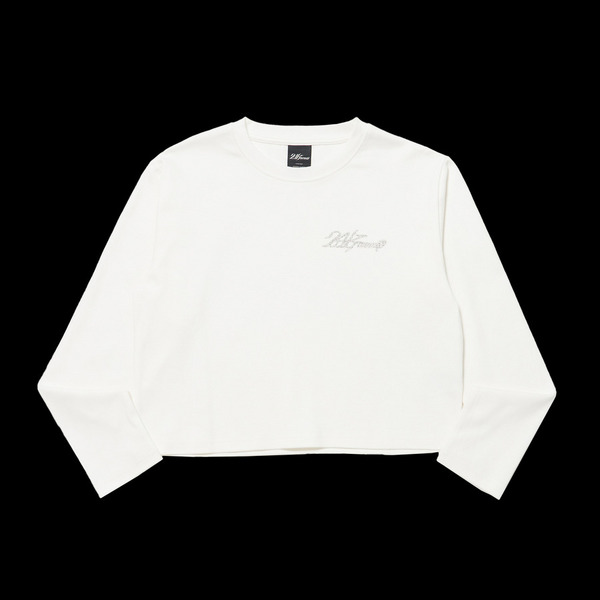 WMNS RHINESTONE LS TEE 詳細画像 Black 1