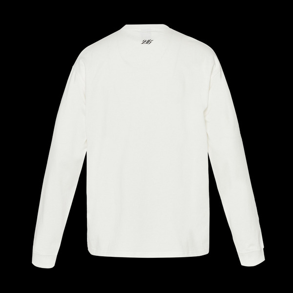 CHROME LOGO LS TEE 詳細画像 White 2
