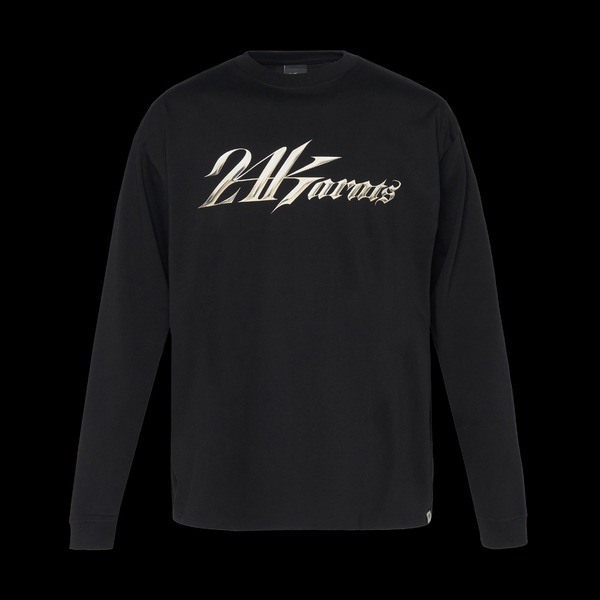 CHROME LOGO LS TEE