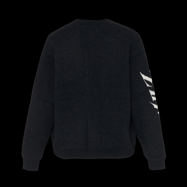 SHAGGY KNIT CARDIGAN 詳細画像 Black 2
