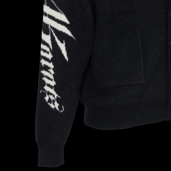 SHAGGY KNIT CARDIGAN 詳細画像 Black 4