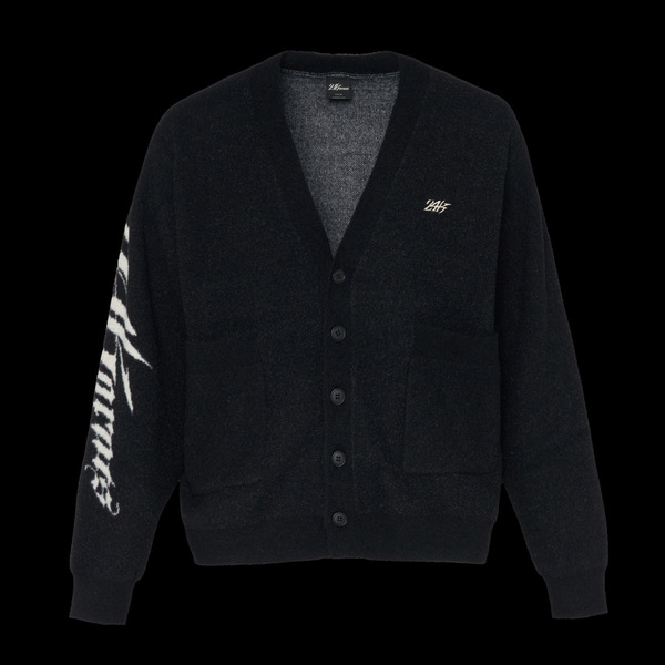 SHAGGY KNIT CARDIGAN