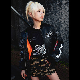 ALPHA×24Karats MA-1 SCRATCH CORE SPEC 詳細画像