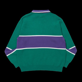 HALFZIP KNIT POLO L/S 詳細画像