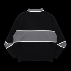 HALFZIP KNIT POLO L/S 詳細画像