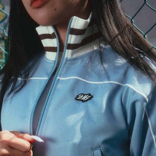 WMNS PIPING TRACK JACKET 詳細画像 L.Blue 14