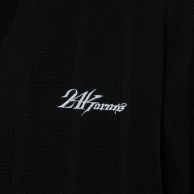 SHADOW STRIPE KNIT CARDIGAN 詳細画像