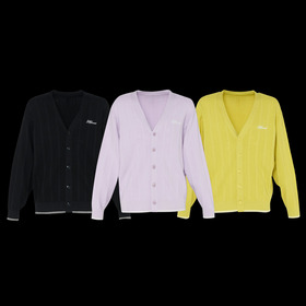SHADOW STRIPE KNIT CARDIGAN 詳細画像