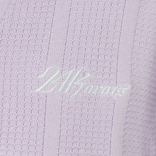 SHADOW STRIPE KNIT CARDIGAN 詳細画像 Purple 3
