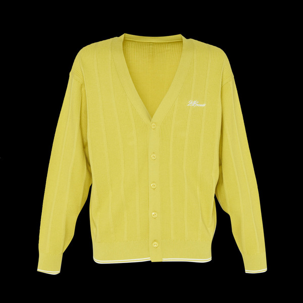 SHADOW STRIPE KNIT CARDIGAN