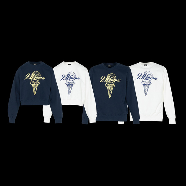 ICE CREAM SWEATSHIRTS 詳細画像 White 11