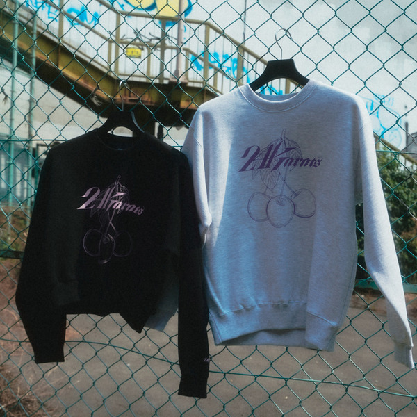CHERRY SWEATSHIRTS 詳細画像 Black 14