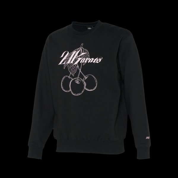 CHERRY SWEATSHIRTS 詳細画像 Black 5