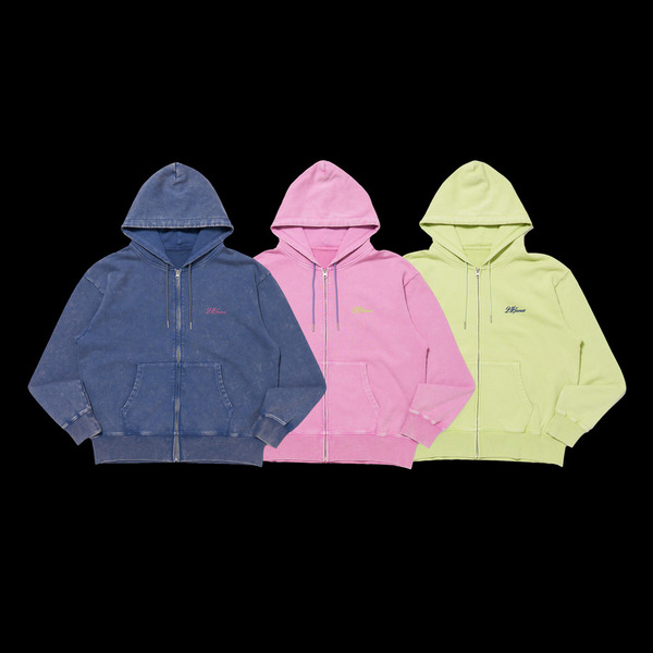 PIGMENT FULL ZIP HOODIE 詳細画像 Pink 13