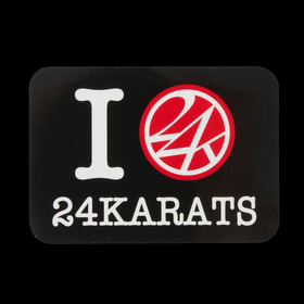 24LOVES SOUVENIR STICKER 詳細画像