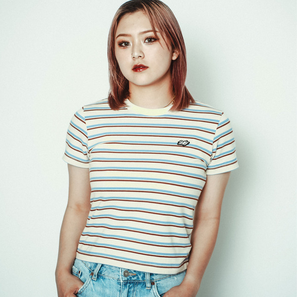 WMNS MULTI BORDER SS TEE				 				 詳細画像 Cream 11