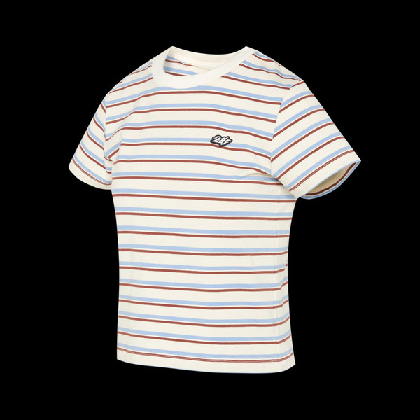WMNS MULTI BORDER SS TEE				 				 詳細画像 Cream 5