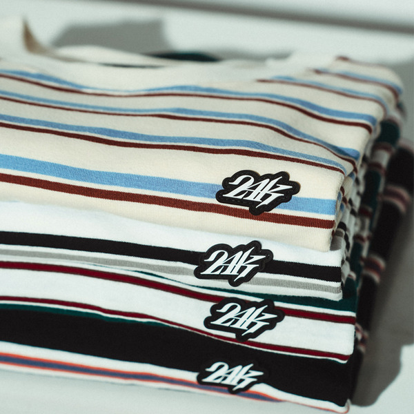 WMNS MULTI BORDER SS TEE				 				 詳細画像 Cream 8