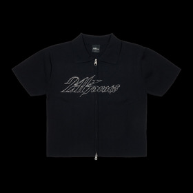 WMNS RIB FULL ZIP POLO 詳細画像
