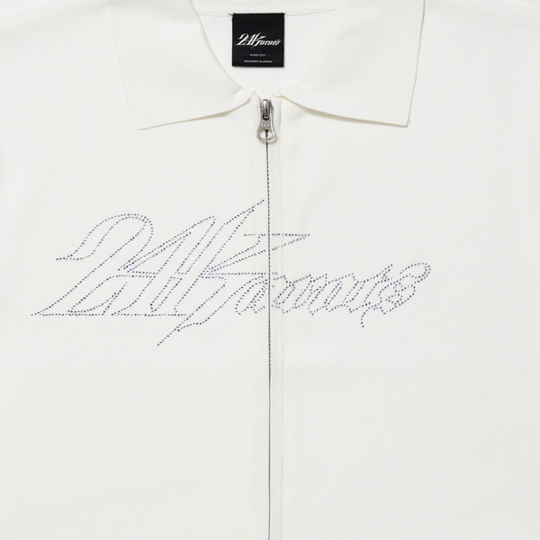 WMNS RIB FULL ZIP POLO 詳細画像 Black 8