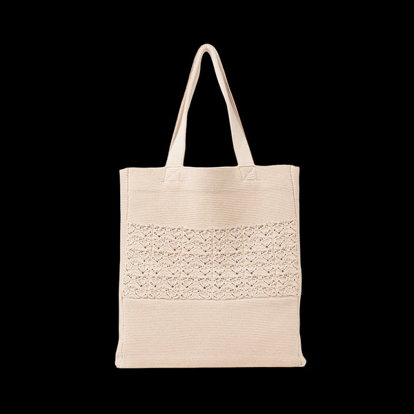 CROCHET TOTE BAG 詳細画像 Black 4