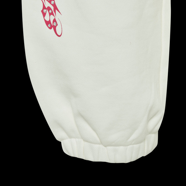 WMNS RHINESTONE LOGO SWEATPANTS (Girls² ver) 詳細画像 White 4