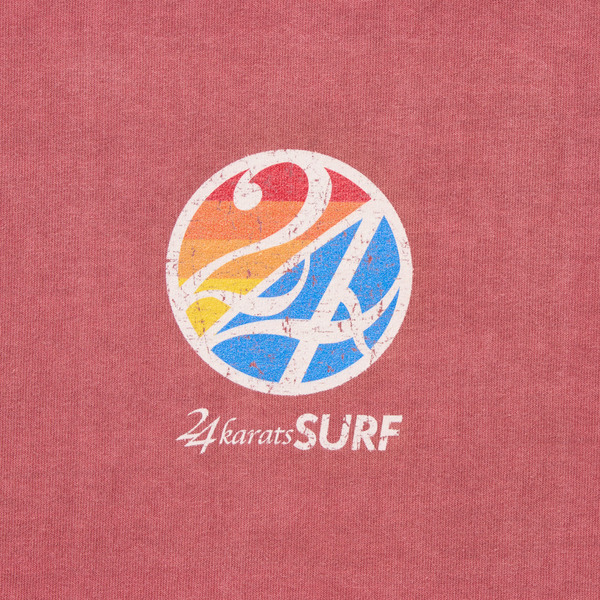 24SURF LOGO SS Tee 詳細画像 White 7