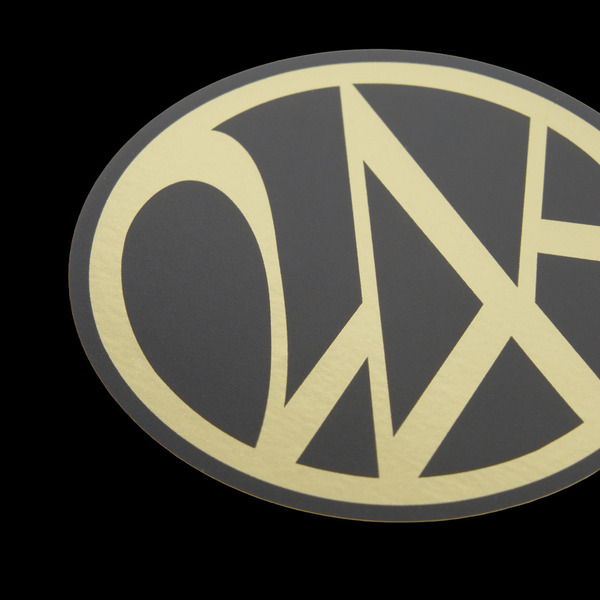 Circle Logo Sticker 詳細画像 Gold 2