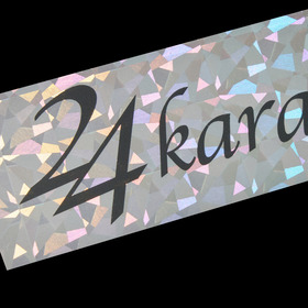 Slanted Logo Sticker 詳細画像