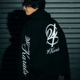 24K×THE REASON ZIP HOODIE 詳細画像