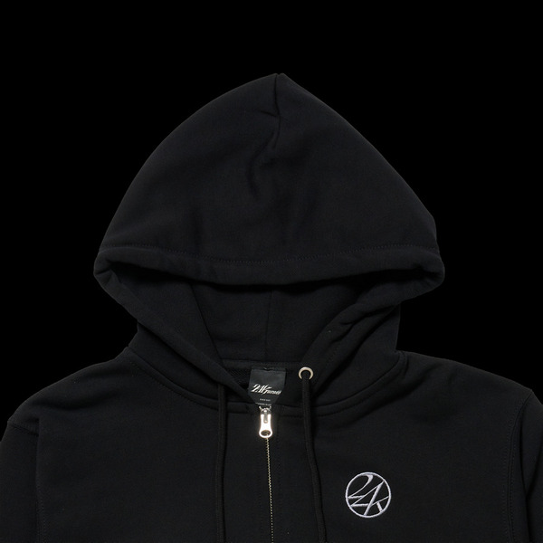 24K ZIP HOODIE 詳細画像 Navy 2